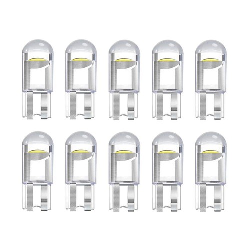 158 LED Bulb W5W 2825 168 192 194, T10 Wedge Base Bulbs 6000K Bright White fo...