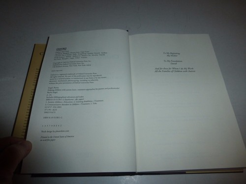 Helping Children with Autism Learn: BRYNA SIEGEL - HBDJ 2003  B269 - Bild 7 von 10