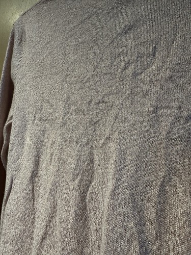 Womens Mossimo Pink Long Sleeve V- Neck Shimmer Sweater Size Medium - Picture 7 of 10