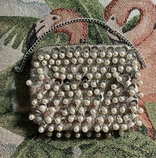 VINTAGE La Regale LTD Pearl handbag,