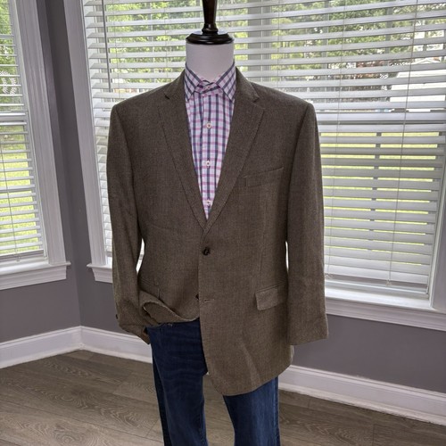 Ralph Lauren Mens Size 44R Blazer Sport Coat Casual Jacket Slim Fit Wool Suit
