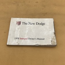1998 The New Dodge Intrepid Owner’s Operators Manual Guide Book for Glovebox 