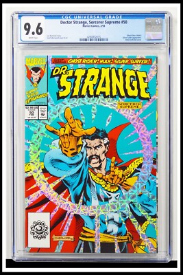 Doctor Strange Sorcerer Supreme #50 CGC Graded 9.6 DC 1993 Holo