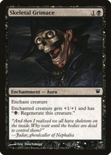 Magic: The Gathering Innistrad #116 Skeletal Grimace 4X Playset