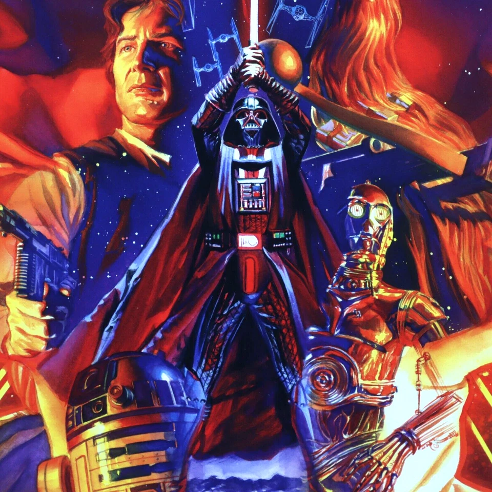 Star Wars #1 Alex Ross Art Giclee Signed 17x22 LE 23/77 ACME COA 2013 Sealed - Image 4 of 4