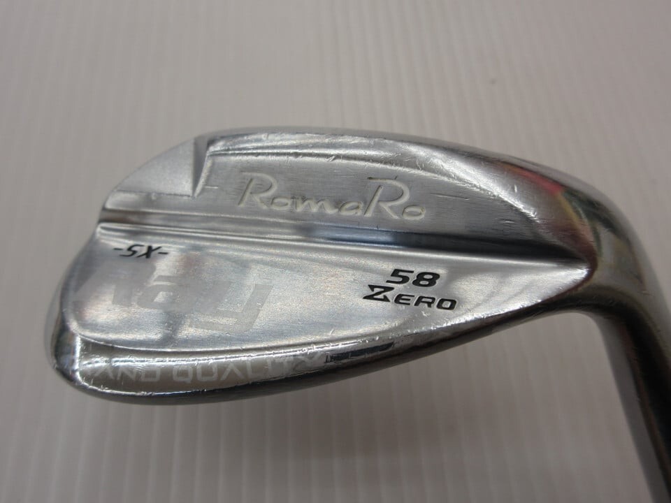 Japanese RomaRo Ray SX-R Forged 52° Gap Wedge Regular Steel Shaft Romaro Grip Japanese RomaRo Ray SX-R Forged 52° Gap Wedge Regular Steel Shaft Romaro Grip