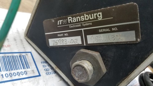 ITW Ransburg Aviator 75983-02 & REA 90 Spritzpistole R-E-A 90 R-E-A90L (NUR TEILE) - Bild 4 von 20