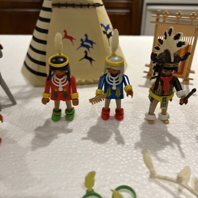 Playmobil Indian Village 1974 | eBay