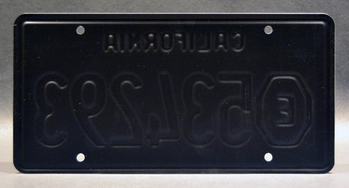 ADAM-12 | E534293 | Metal Stamped License Plate - Picture 2 of 5