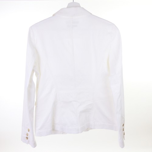 OPUS Blazer Revers Baumwolle Weiß Gr. 38 - Bild 3 von 3