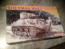 collector-maquette 1/72,dragon,  sherman M4A3 (105mm) VVSS