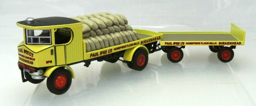 Corgi 80002 Sentinel Platform Wagon Trailer & Sacks - Paul Bros Ltd Homepride - Picture 12 of 13