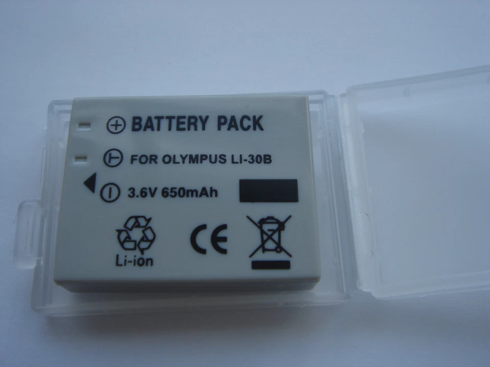 Batterie Li-30B Li30B pour Olympus mju mini digital S Stylus Verve Digital S - Photo 1/1