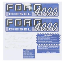 Sparex, S.67697 Decal Kit Complete 4000d 62/64 for Ford 4000