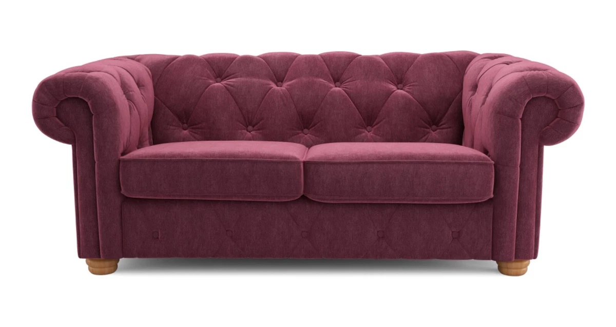 New DFS Belair 2 Seater Sofa Bed plaza in Wine eBay