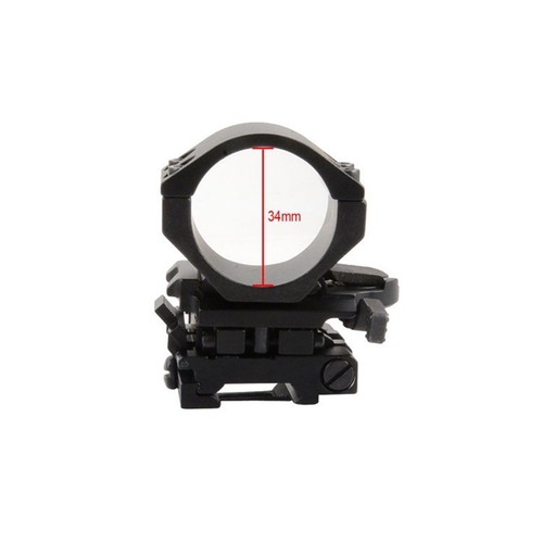 QD 34mm Ring FTS Flip to Side Mount Base For Magnifier Scope Hunting - Bild 1 von 6