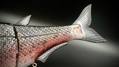 HINKLE SHAD CLONE CUSTOM PAINTED - 🚨 NEWEST GIZZARD SHAD 9" GLIDEBAIT 🚨 - Picture 5 of 6
