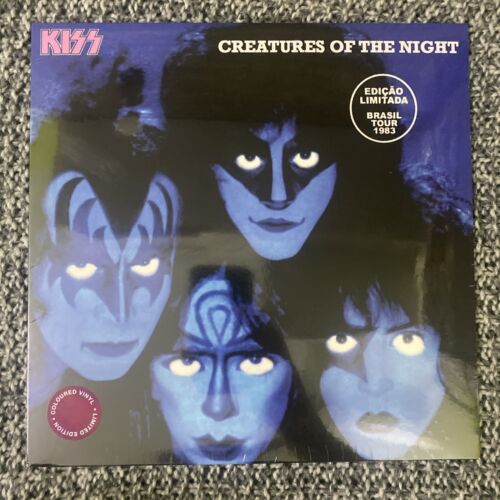 Kiss Lp SEALED Creatures Of The Night 1983-2020 Brazil Tour 1983 Purple Vinyl
