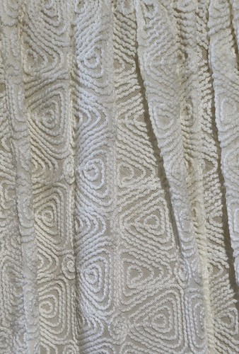 Plenty by Tracy Reese Women's Dress Size 10 Off White Semi Sheer Chenille Style - Picture 2 of 7