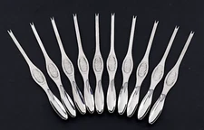 10 Pc 8" LOBSTER CRAB SHELLFiSH SEAFOOD STAiNLESS STEEL JAPAN PiCK LOT