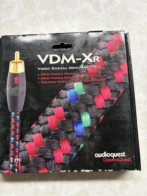 AudioQuest VDM-XR Video Digital Mini/Max 75 ohm Cable 2 Meter rca
