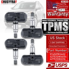 Complete Set Of 4 Honda Tpms Tire Pressure Sensors Kit 42753swa316 Complete Set Of 4 Honda Tpms Tire Pressure Sensors Kit 42753swa316
