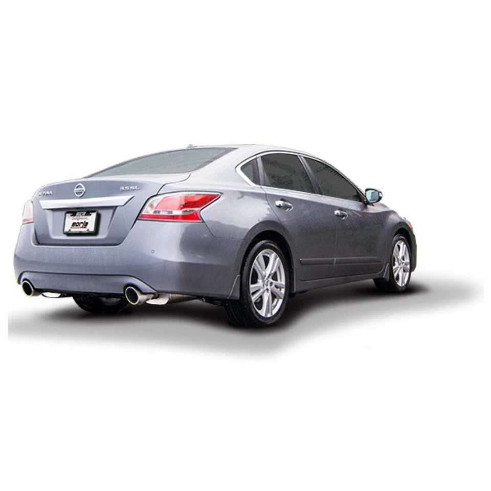 Escape trasero Borla 140386 tipo S acero inoxidable gato para Nissan Máxima 2009-14 3,5 L V6 Foto 3 de 4