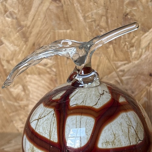2 x Vintage Zorza Handmade Blown Art Glass Apple Paperweight - Poland - 第 4/9 張圖片