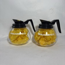 Set of 2 Bloomfield 64oz Commercial Coffee Pots Decanter for BUNN Brewers