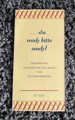 ...du mich bitte auch!  -  Jan Herchenröder / KUMM Verlag