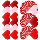 600 Stück herzförmige Blütenblätter, dekorative Konfetti-Tischstreuer für