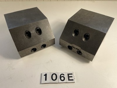 CNC Spanntechnik, 1 Paar Werkzeug-Spanner, Werkstückhalter aus Stahl.  LP: 106E