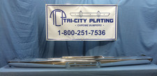1964 64 1965 65 Plymouth Valiant Barracuda Front Bumper Fresh Chrome