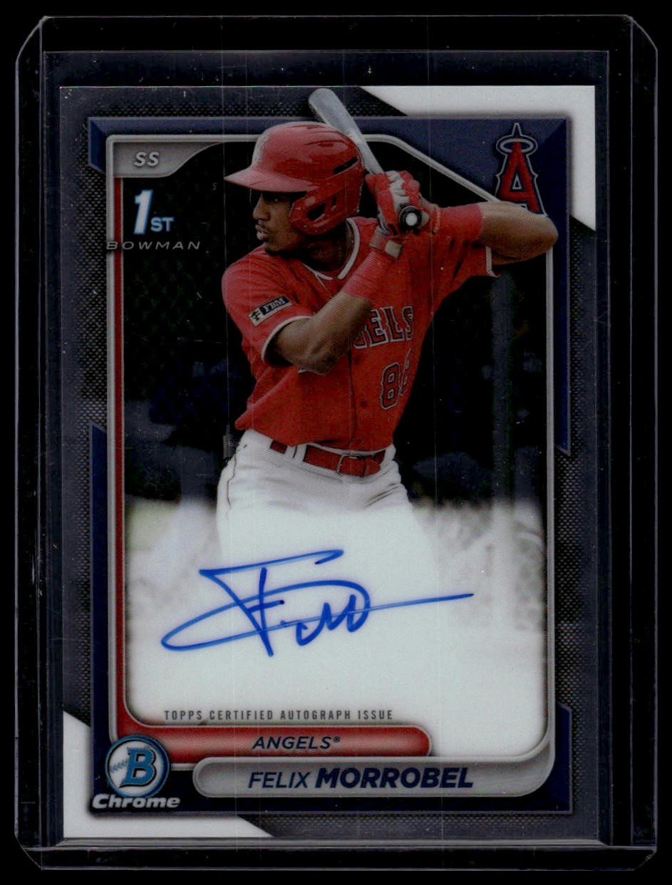 2024 Bowman #CPA-FM Felix Morrobel Chrome Prospect Autographs