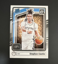 2024-25 Panini Donruss Optic Stephon Castle Rated Rookie #254 Basketball Card
