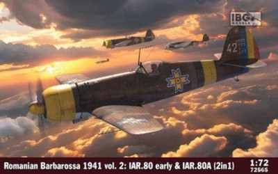 1/72 IBG Romanian Barbarossa IAR80 early IAR80A