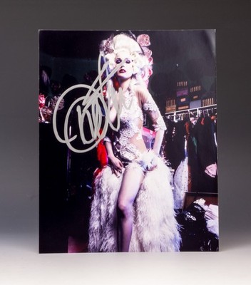 Dita von Teese - Burlesque Tänzer Model - signed handsigniertes Großfoto