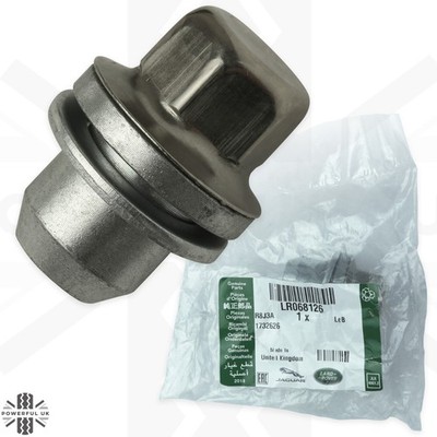 Original Einzelradmutter für Defender 2020 Alu LR068126 Edelstahl L663 90 110