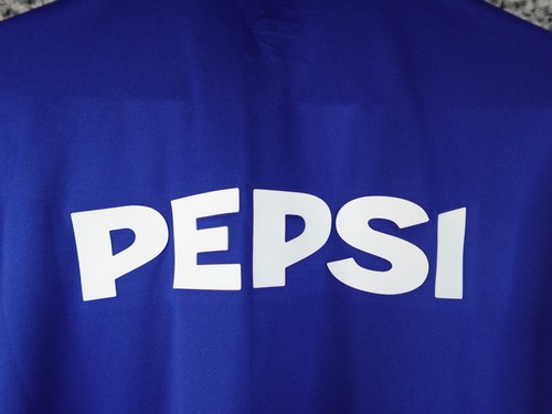 Polo Pepsi uomo grande blu logo gommato - Foto 13 di 14