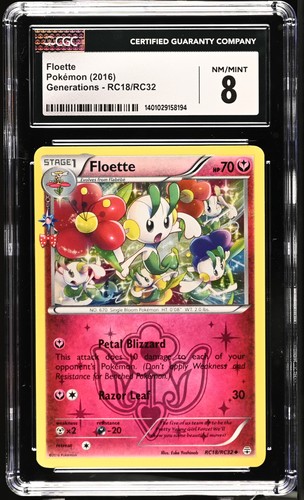 Floette graded CGC 8 for sale on eBay
