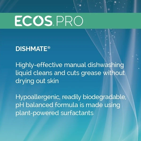 Ecos Pro Pl9721/05 Liquid Dish Detergent, 5 Gal., Unscented - Image 3 of 4