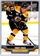 2013-14 Upper Deck Series 1 #3 Torey Krug Boston Bruins