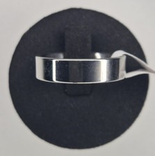 Schlichter unisex Bandring~Edelstah l~6 mm breit~glänzend~6 versch. Größen #M