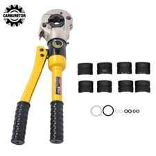 8Mt Copper Tube Crimping Kit With H16 TH20 TH26 TH32 Crimping Dies Multi-Size