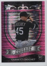 2021 Panini Chronicles Crusade Pink Pulsar Prizm Garrett Crochet #1 1e96