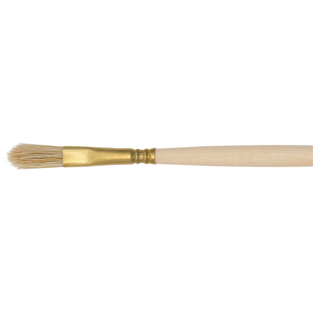 Escoda : Natural : Hog : Series 7040 : Flat Filbert : # 6