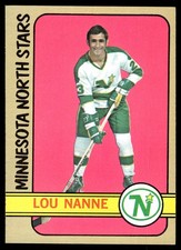 1972-73 Topps HOCKEY Lou Nanne #93 Minnesota North Stars HIGH GRADE BEAUTY!