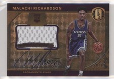 2016-17 Panini Gold Standard AU 20/25 Malachi Richardson #321 Auto s6i