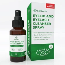 Hypochlorous Acid Eyelid & Lash Cleanser Spray, Non-Irritating Formula 30 ml