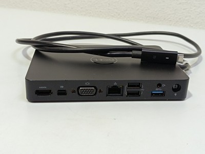DELL WD15 Dockingstation USB-C mini DP, DVI, RJ-45  VGA -Ohne PSU /B-Ware_0.48_6